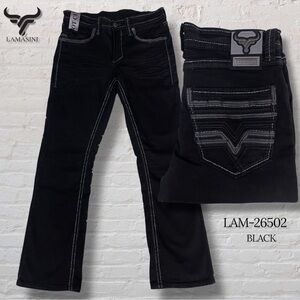 Lamasini Black Jeans